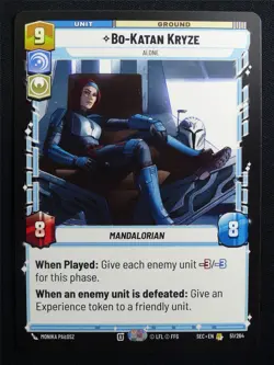 Bo-Katan Kryze 51/264 - Star Wars Unlimited Card #9T - Image 1