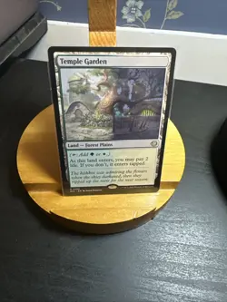 WotC MAGIC the Gathering LORWYN ECLIPSED unplayed mint rare TEMPLE GARDEN - Image 1