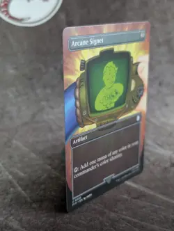 MTG - Arcane Signet #0356, Universes Beyond: Fallout Variants, Non Foil, NM - Image 3