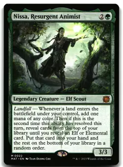 Nissa, Resurgent Animist 22 Magic_the_gathering March of the Machine - Image 1