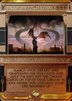 MTG English Doomsday NM Foil Amonkhet Invocations - Image 1