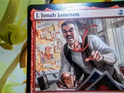 J Jona Jameson rare regular magic the gathering spider-man trading card - Image 4