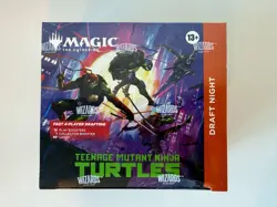 Magic: The Gathering Teenage Mutant Ninja Turtles Draft Night Box - NEW & SEALED - Image 1