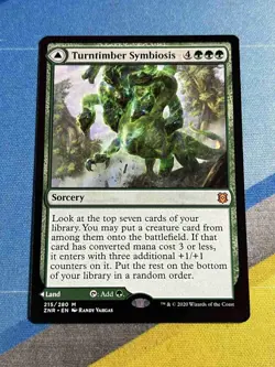 Magic the Gathering MTG Zendikar Rising TURNTIMBER SYMBIOSIS - Image 1