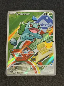 Pokemon TCG Bulbasaur 037 Promo First Partner Illustration Collection Near Mint - Image 3