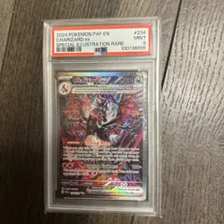 2024 Pokemon PAF EN CHARIZARD (GLURAK) EX #234 SPECIAL ILLUSTRATION RARE PSA 9 - Image 1