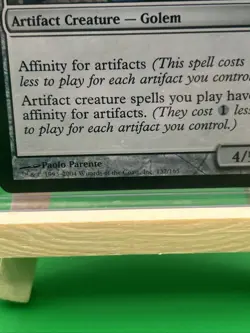 Magic The Gathering Mycosynth Golem Near Mint Pack Fresh - Image 2