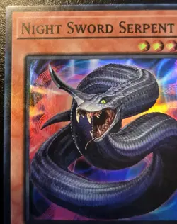 Night Sword Serpent RA05-EN020 1st Ed. Super Rare Rarity Collection V Yu-Gi-Oh! - Image 2