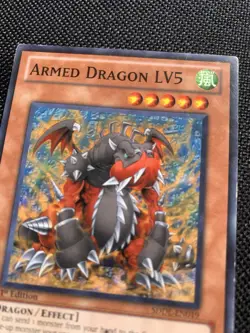 Armed Dragon LV5 - SDDL-EN019 - Common - 1st Edition - Yugioh TCG Card - Image 3