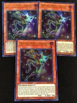 Yugioh Destiny Hero Dreamer BLLR-EN024 1st ULTRA x3 (NM) - Image 1