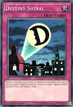 Destiny Signal - DESO-EN059 - Super Rare - 1st Edition - Lightly Played - Image 1
