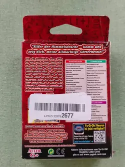Yu-Gi-Oh! TCG: Egyptian God Deck Slifer The Sky Dragon Damaged Box - Image 2