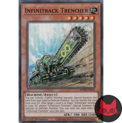 Yugioh Infinitrack Trencher MP20-EN210 Super Rare 1st Edition NM - Image 1