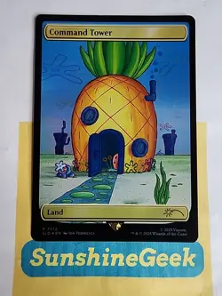 Command Tower (7012) (Rainbow Foil) Spongebob Secret Lair Drop Foil - Image 1
