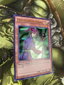 Magician of Faith DUSA-EN044 Duelist Saga 1st Edition Holo Yugioh TCG Card Nm - Image 4
