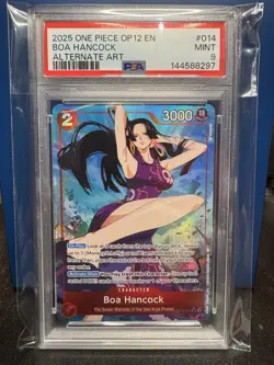 2025 One Piece Legacy Of The Master OP12 Boa Hancock Alt Art PSA 9 - Image 1