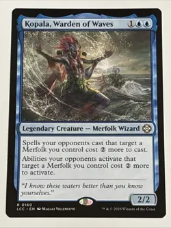 MTG Commander: The Lost Caverns of Ixalan Kopala, Warden of Waves 0160 NM Rare - Image 1