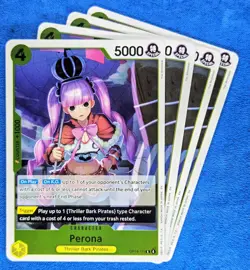 4x Perona OP14-111 R | Playset | The Azure Sea's Seven | One Piece TCG | English - Image 1