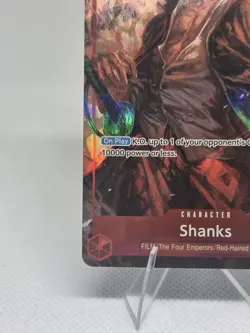Shanks OP06-007 Wings of the Captain Alt Art SR Foil One Piece - Image 4