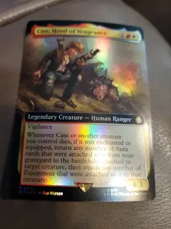 Cass, Hand of Vengeance (Extended Art) Universes Beyond: Fallout Foil - Image 1