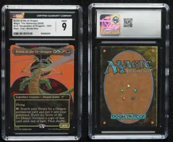 A Devastation of Dragons - Scion the Ur-Dragon (Borderless) Foil Magic CGC 9 - Image 3