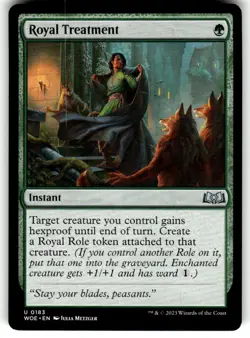 Royal Treatment Wilds of Eldraine Regular MTG - Image 1