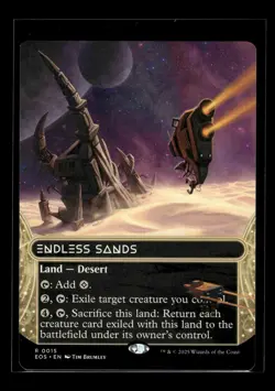 ENDLESS SANDS (0015) (BORDE Edge of Eternities Stellar Sights #15 EOS(NM+)(MTG) - Image 1