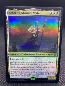 MTG Athreos, Shroud-Veiled - Buy-a-Box Promo LP/Foil English - Image 1
