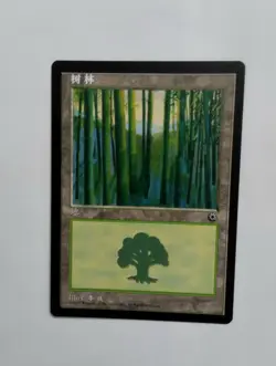 1 x MTG S-Chinese Portal Basid Land (Forest 214s)---N/M - Image 1