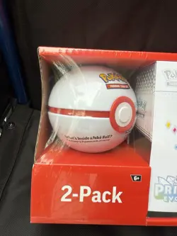 Pokemon TCG Prismatic Evolutions ETB Elite Trainer Box Pokeball Sams Club Bundle - Image 2