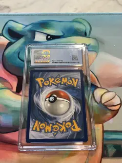 Pokemon CGC MINT 9 Blastoise & Piplup GX 214/236 Cosmic Eclipse FA Holo - Image 2