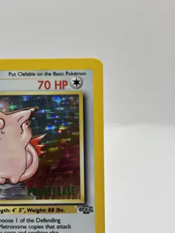 Clefable PRELEASE 01/64 WOTC Promo Holo Pokemon Very Rare! Prelease Stamped 🔥 - Image 3
