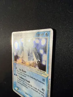 Pokemon Regice ex 98/106 EX Hidden Legends Ultra Rare 2005 Basic 100 HP Holo - Image 2