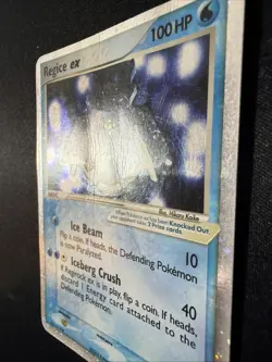 Pokemon Regice ex 98/106 EX Hidden Legends Ultra Rare 2005 Basic 100 HP Holo - Image 4
