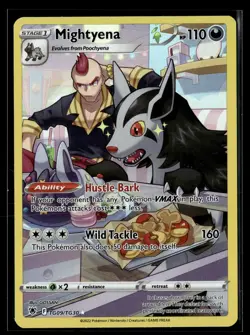 Pokemon TCG SWSH10: Astral Radiance Trainer Gallery #TG09/TG30 Mightyena - Image 1