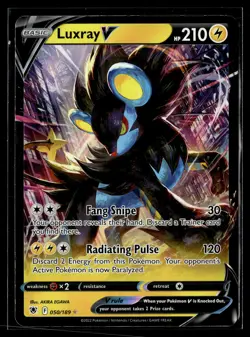 Pokemon TCG SWSH10: Astral Radiance #050/189 Luxray V - Image 1