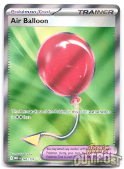 Air Balloon 166/132 Ultra Rare Mega Evolution Pokemon NM - Image 1