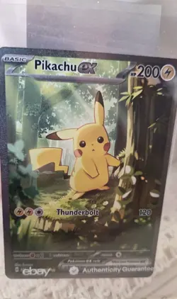 Pikachu ex #276/217 Special Illustration Rare Pokemon TCG: Ascended Heroes MINT! - Image 5