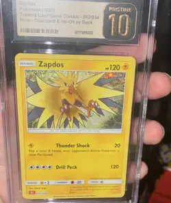 Zapdos Pokemon TCG Classic Charizard & Ho-Oh ex Deck Holo CGC Pristine 10 012/0… - Image 4
