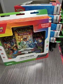 Pokemon TCG First Partner Illustration Collection Series 1 New Sealed - Image 1