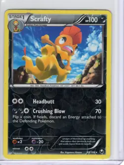 Scrafty [Reverse Holo] #68 Pokemon Dark Explorers LP - Image 1