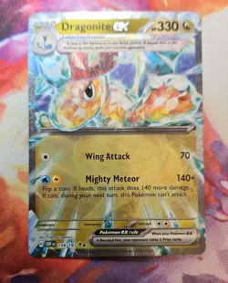 Dragonite EX 159/197 Ultra Rare Obsidian Flame Pokemon TCG - Image 1