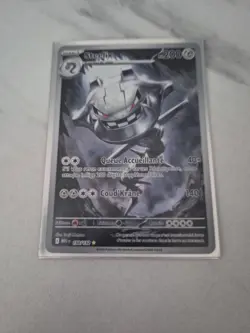 Carte Pokemon Steelix 150/132 AR ME01 Mega-Evolution FR Neuf Full Art Near Mint - Image 1