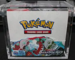 Pokemon: Scarlet & Violet Paradox Rift Booster 36 Packs + Acrylic Case 820650863998 - Image 1