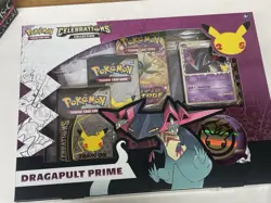 Pokemon TCG Celebrations Collection: Dragapult Prime Box New 820650809385 - Image 1