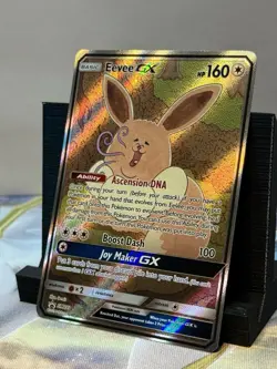 Eevee GX SM233 Full Art Holo Sun & Moon Black Star Promo Pokemon NM - Image 4