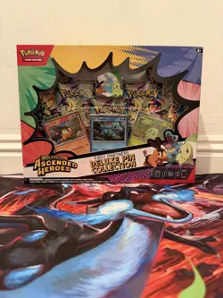 Pokemon Ascended Heroes First Partner Delux Pin Collection New - Image 1