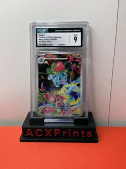 Pokemon CGC 9 Ivysaur AR 2025 065/063 M1L Japanese - Image 1