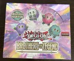 YuGiOh Brothers of Legend Booster Box, 1st Edition NEW Factory Sealed 83717855170 - Image 1