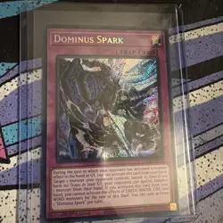 Yugioh Dominus Spark Secret Rare BLZD-EN077 Near Mint - Image 1